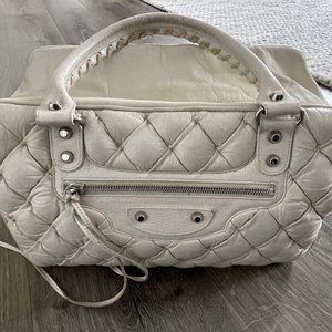 BALENCIAGA  Matelasse Boston bag